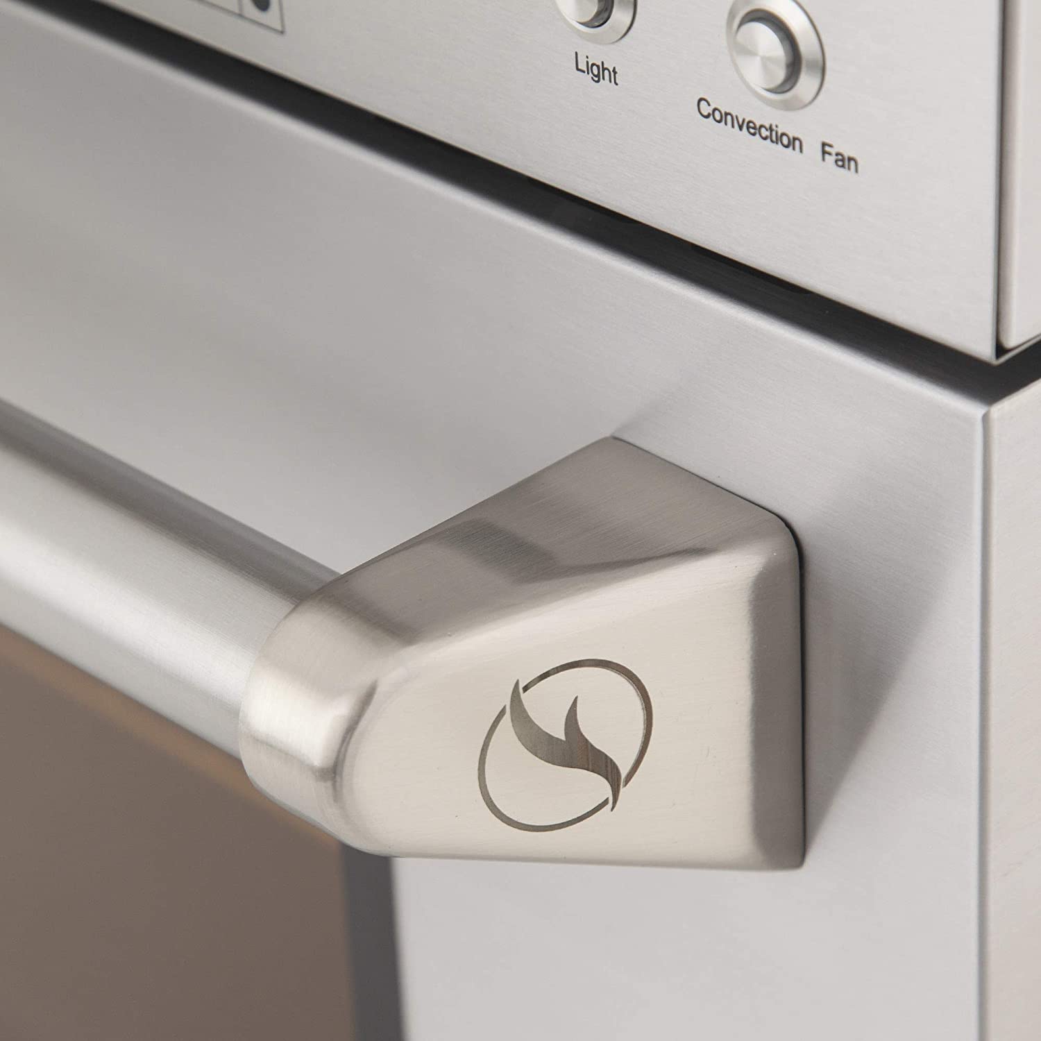 Kucht 36-Inch Gas Range in Stainless Steel with Black Knob KFX360-K
