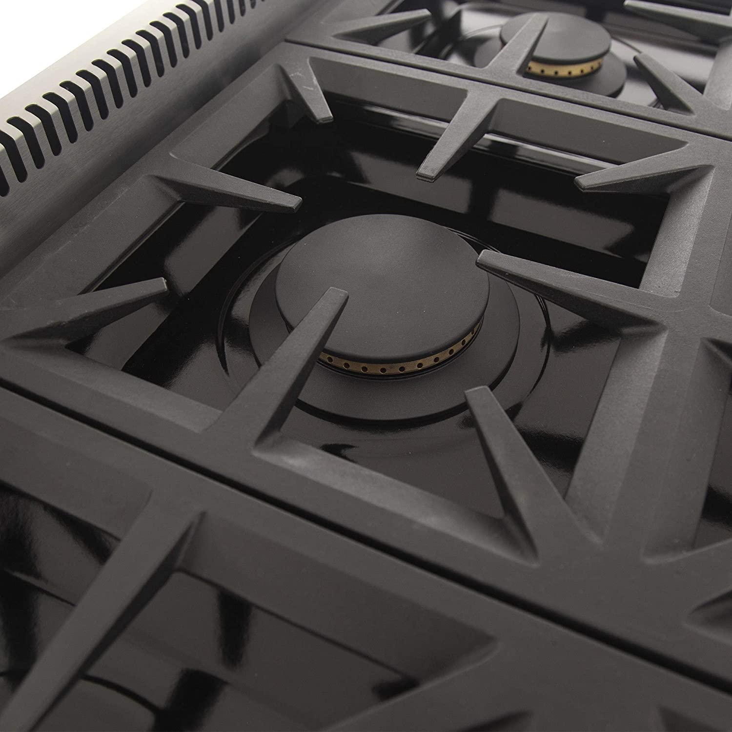 Kucht 36-Inch Gas Range in Stainless Steel with Black Knob KFX360-K