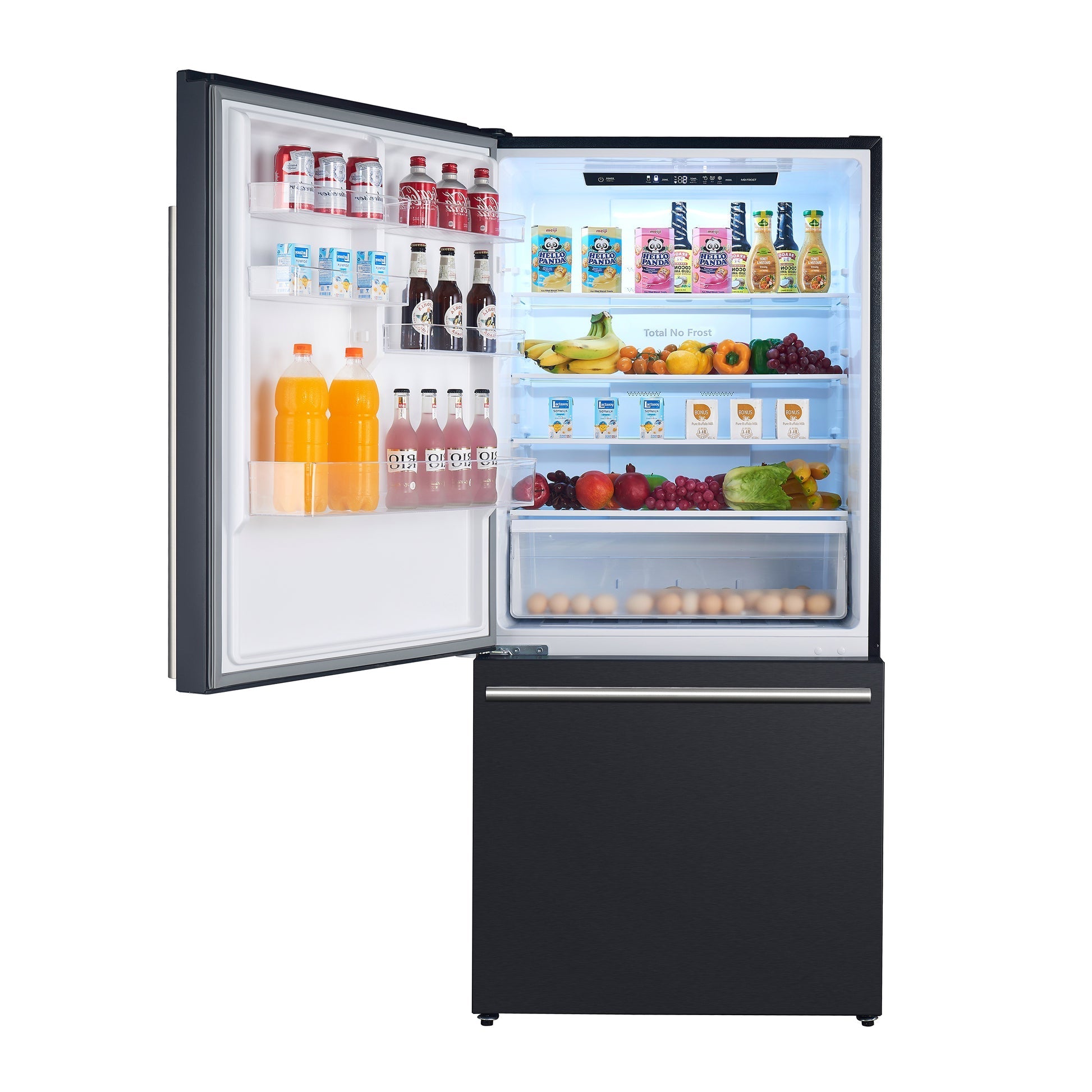 Forno Espresso Package - 30" Electric Range and Refrigerator in Stainless, Black, or White with Accents