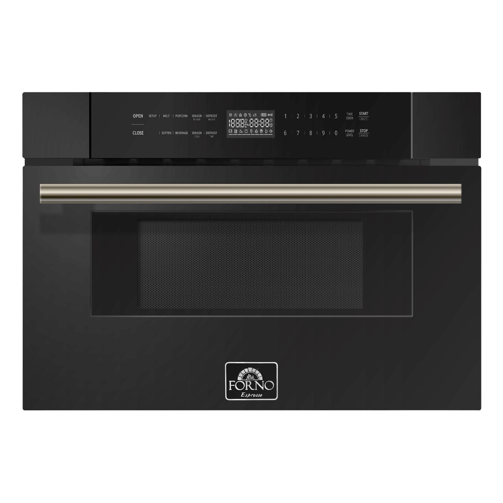 FORNO Capoliveri 30 Inch Stainless-Steel 1000 Watts Microwave Drawer 1.2 cu.ft. - FMWDR3000-30