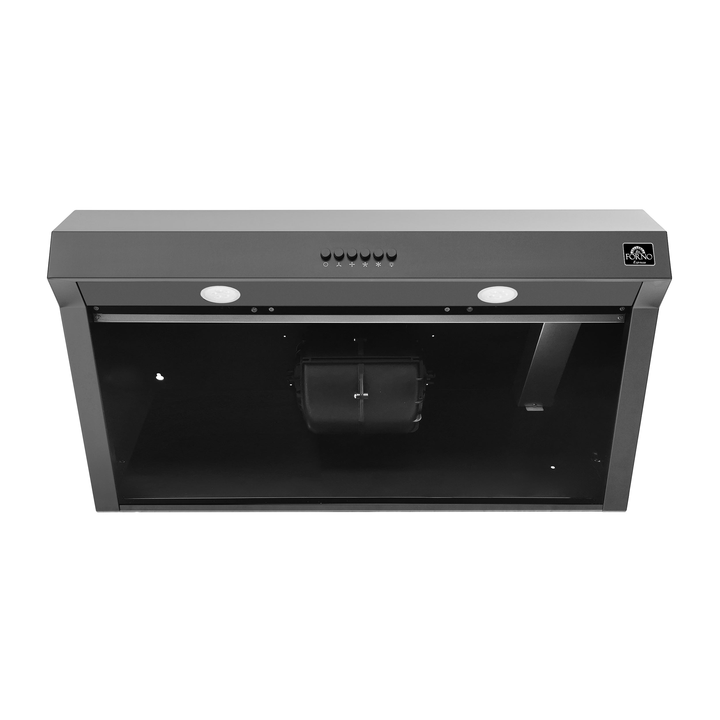 Forno Espresso Package - 30" Electric Range and Range Hood in Stainless Steel, Black, or White with Accents