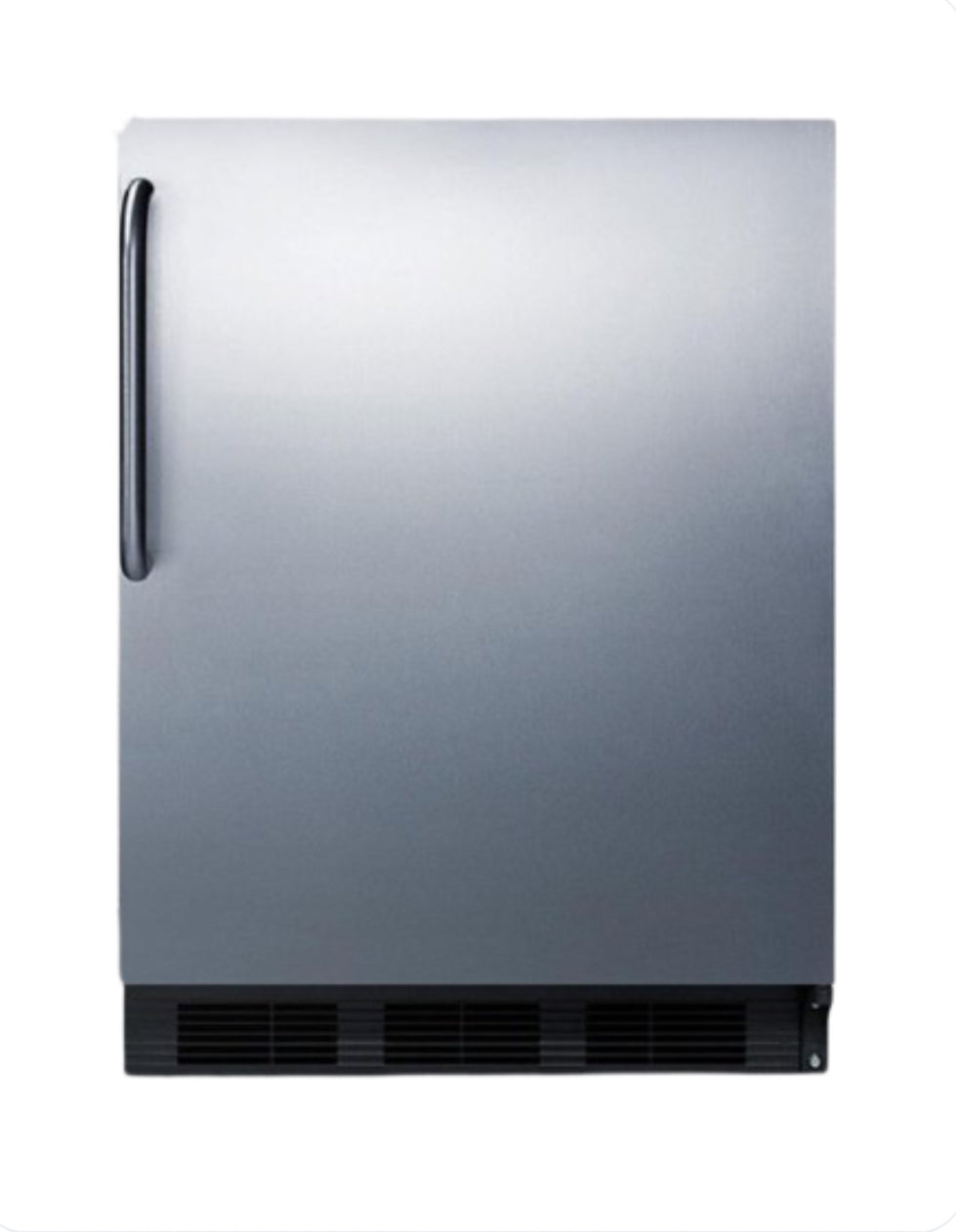 Summit 24" Wide Built-In All-Refrigerator With Towel Bar Handle - FF63BKBISSTB