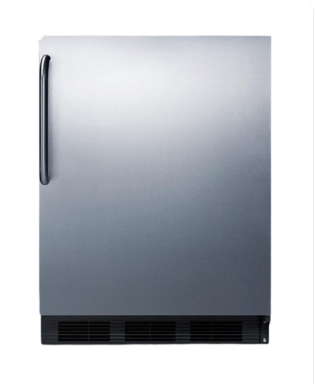 Summit 24" Wide All-Refrigerator With Towel Bar Handle - FF63BKSSTB