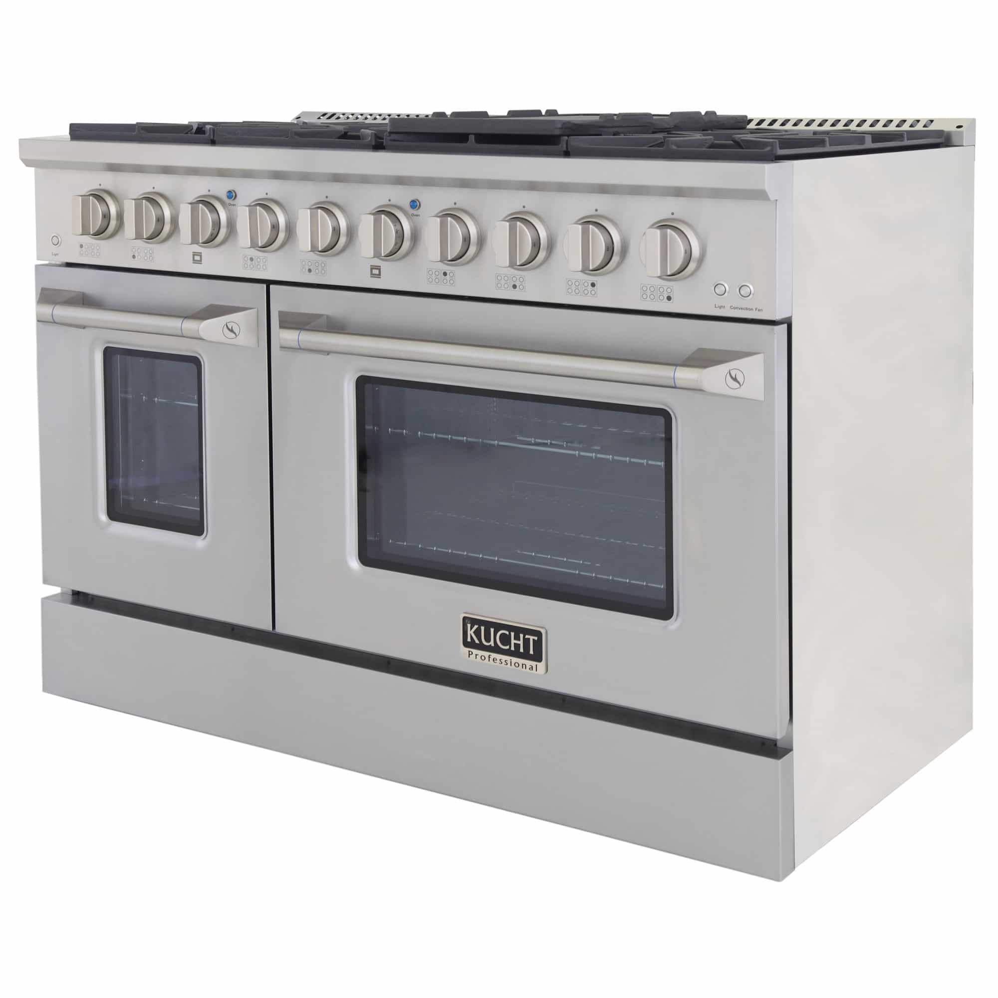 Kucht 48-Inch Pro-Style Dual Fuel Range in Stainless Steel KDF482-S