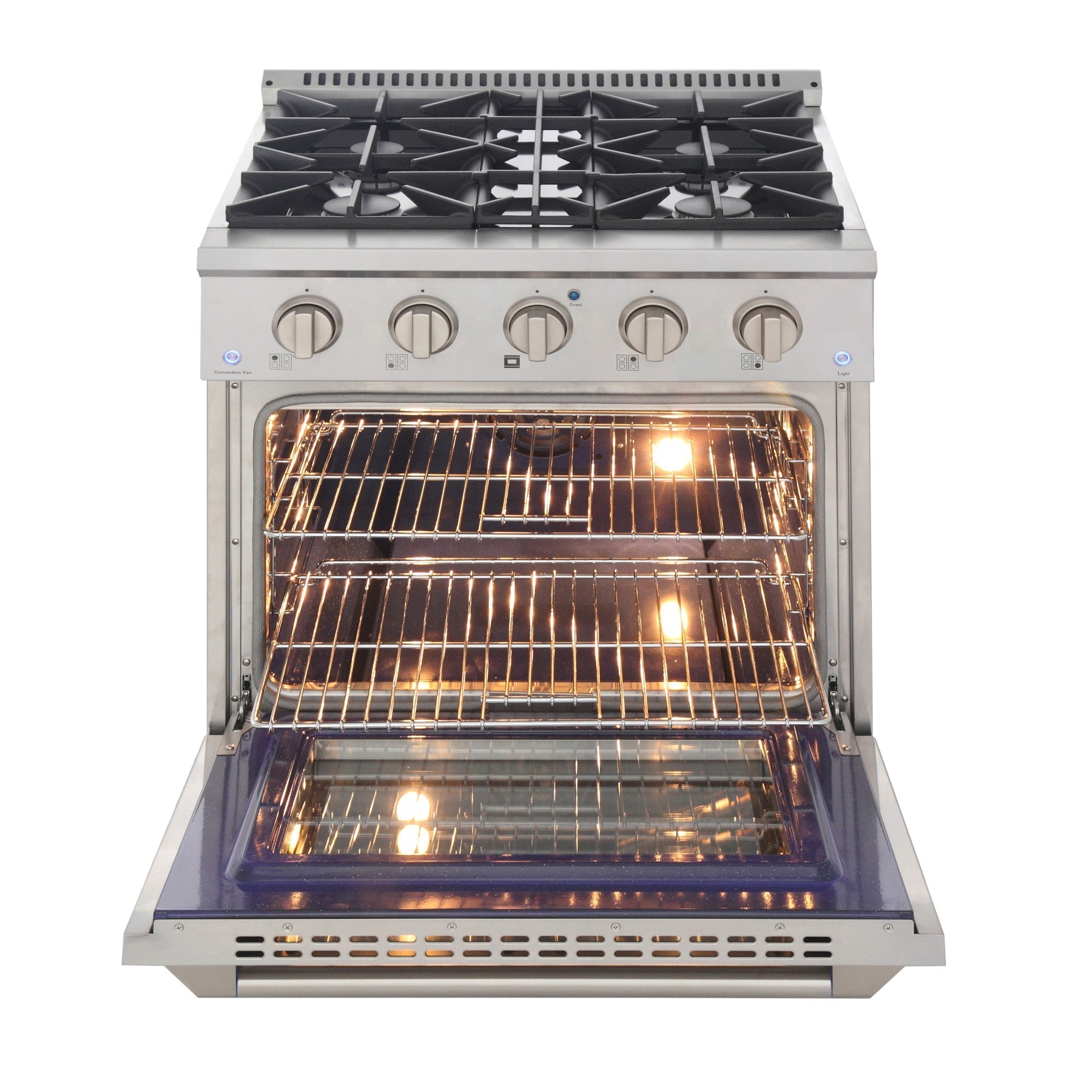 Kucht 30-Inch Pro-Style Dual Fuel Range in Stainless Steel KDF302-S