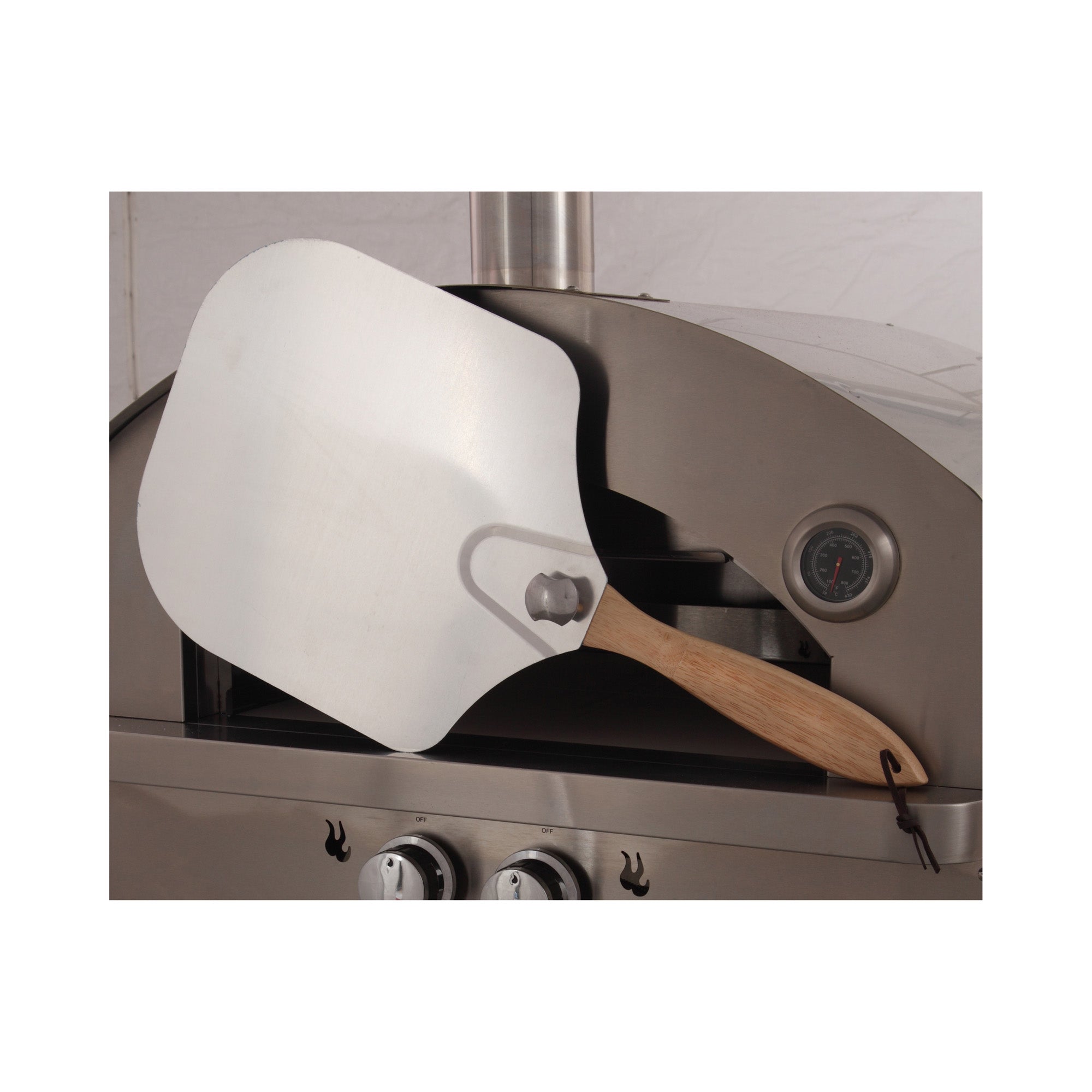 Kucht Napoli Countertop & Gas Powered Outdoor Oven in Stainless Steel NAPOLI-S