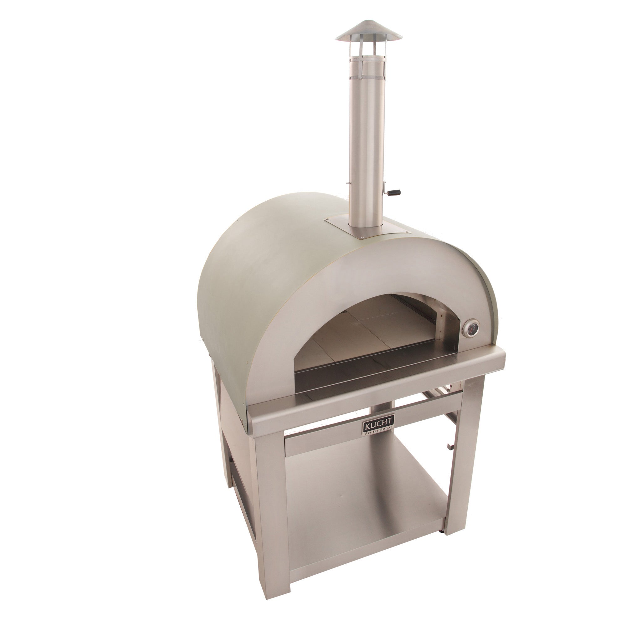 Kucht Outdoor Wood Fire Pizza Oven in Stainless Steel VENICE-S