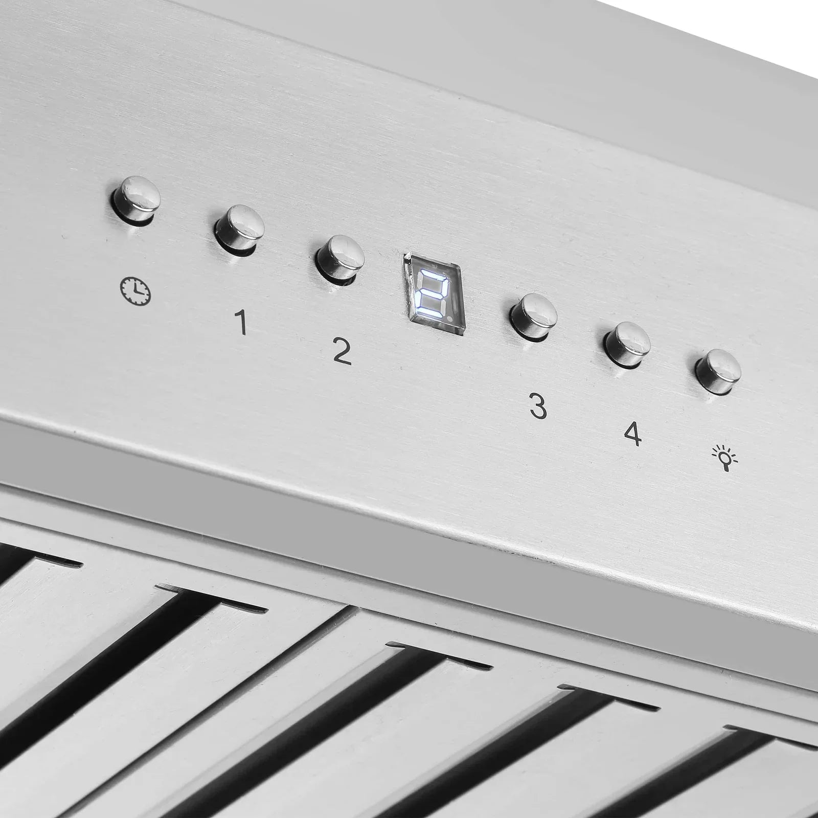 Forno 30-Inch 600 CFM Wall Mount Range Hood in Stainless Steel