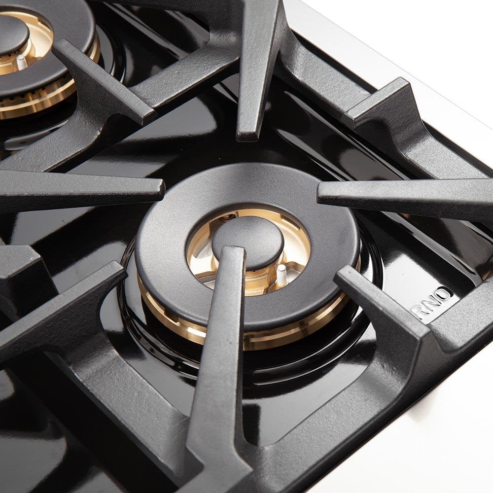 Forno 36" Capriasca Titanium Gas Range with 6 Burners, Convection Oven and 120,000 BTUs -FFSGS6260-36