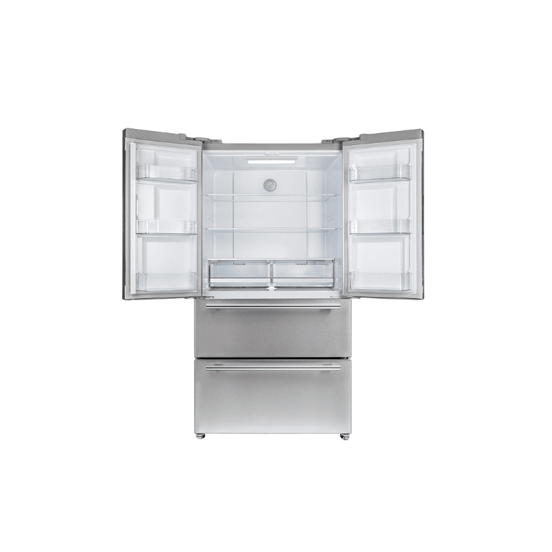 FORNO Gallipoli 36" French Door Refrigerator 19 cu.ft with Built-in Style Grille Trim Kit - FFRBI1820-40SG