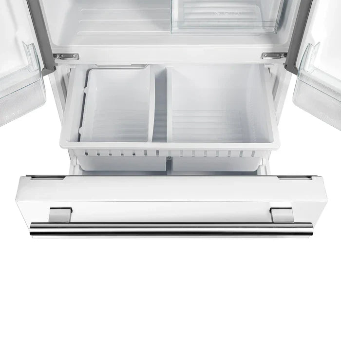 FORNO Espresso Gallipoli 30-inch 17.5 cu. ft. French Door Refrigerator with Ice Maker