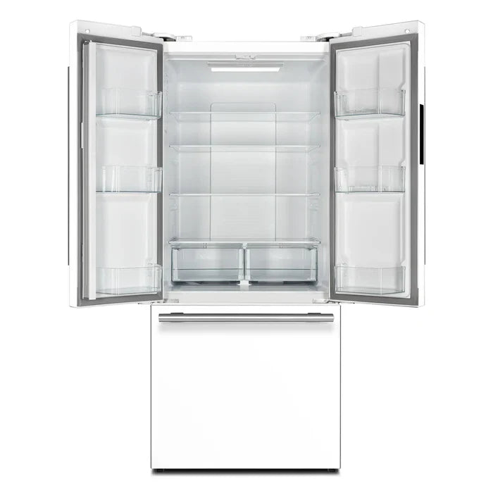 FORNO Espresso Gallipoli 30-inch 17.5 cu. ft. French Door Refrigerator with Ice Maker