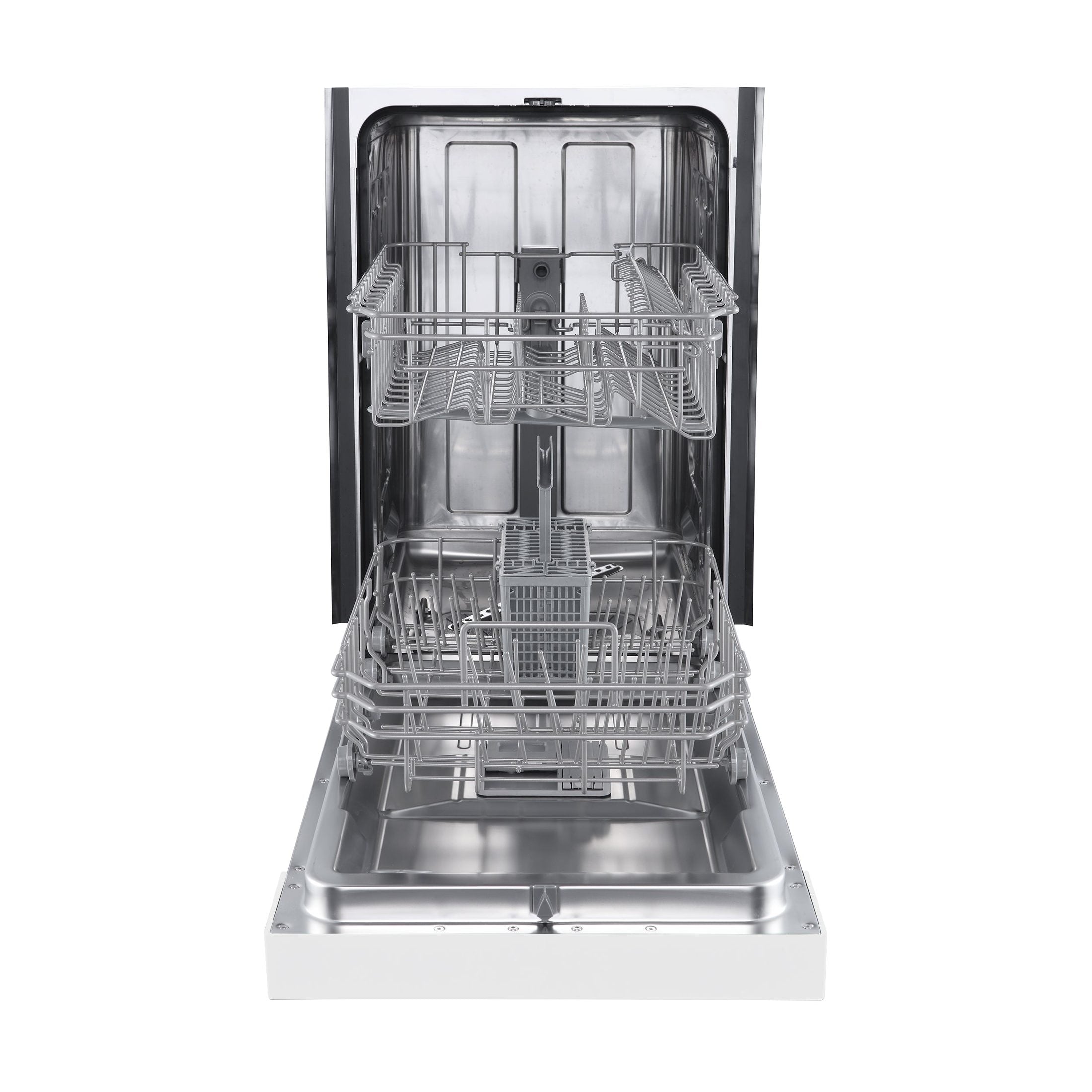 FORNO Espresso Polo 18" Built-in Dishwasher in White, FDWBI8041-18WHT