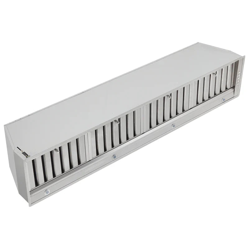 Forno Frassanito 60-Inch Recessed Range Hood Insert with 900 CFM Motor, Baffle Filters in Stainless Steel - FRHRE5346-60