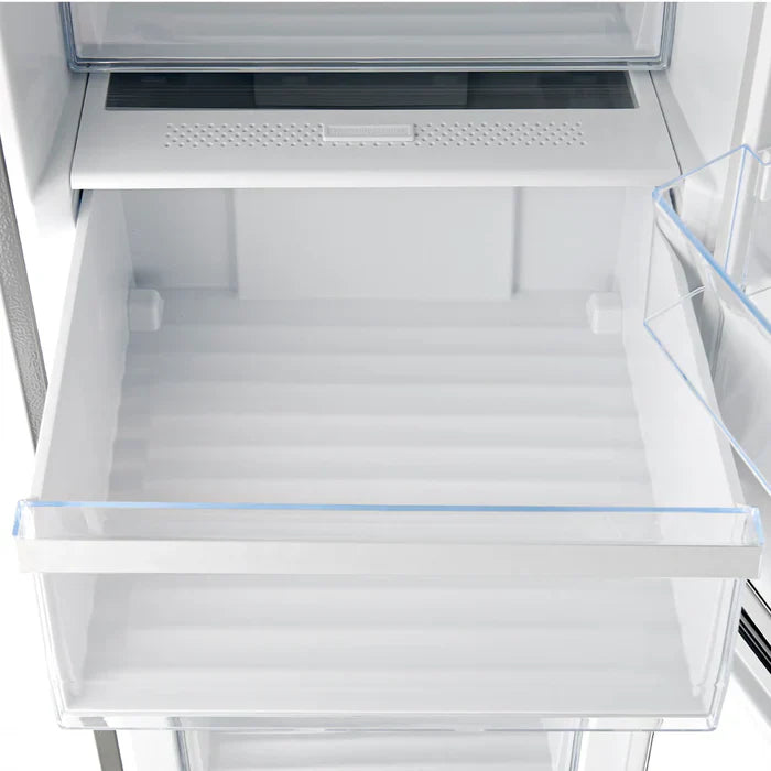 FORNO Guardia 46.8-Inch 21.6 cu.ft. Side-by-Side Bottom Freezer Refrigerator in Stainless Steel