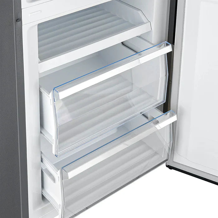 FORNO Guardia 46.8-Inch 21.6 cu.ft. Side-by-Side Bottom Freezer Refrigerator in Stainless Steel