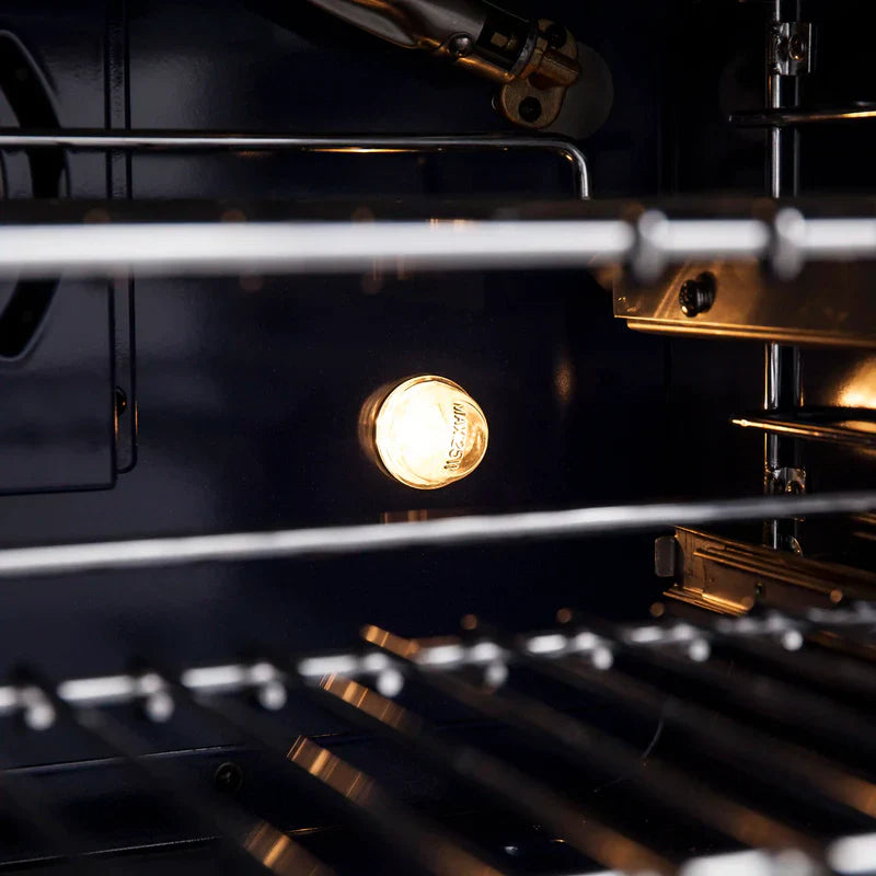 FORNO Massimo 30-Inch Freestanding French Door Gas Range in Stainless Steel - FFSGS6439-30