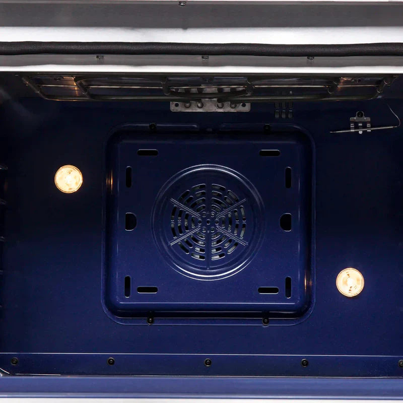 FORNO Massimo 48-Inch Freestanding French Door Dual Fuel Range in Stainless Steel - FFSGS6325-48