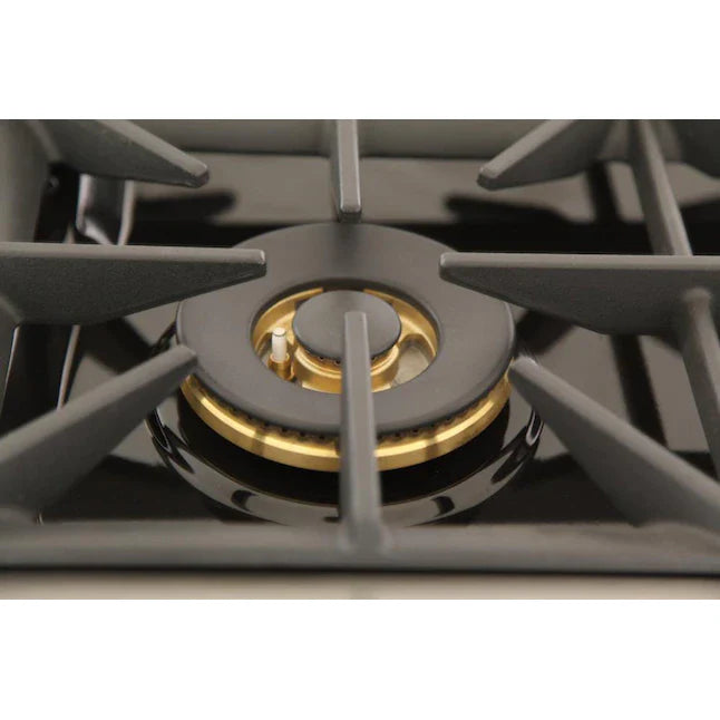 Kucht 46-in 8 Burners 4.2-cu ft / 2.5-cu ft Convection Oven Freestanding Double Oven Dual Fuel Range