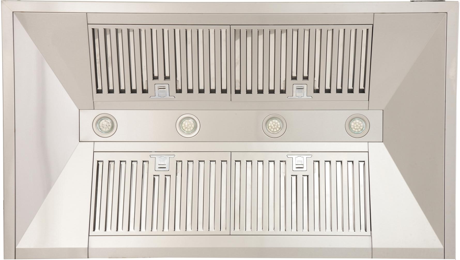 Kucht 48-Inch Wall Mounted Range Hood in Stainless Steel KRH4810A