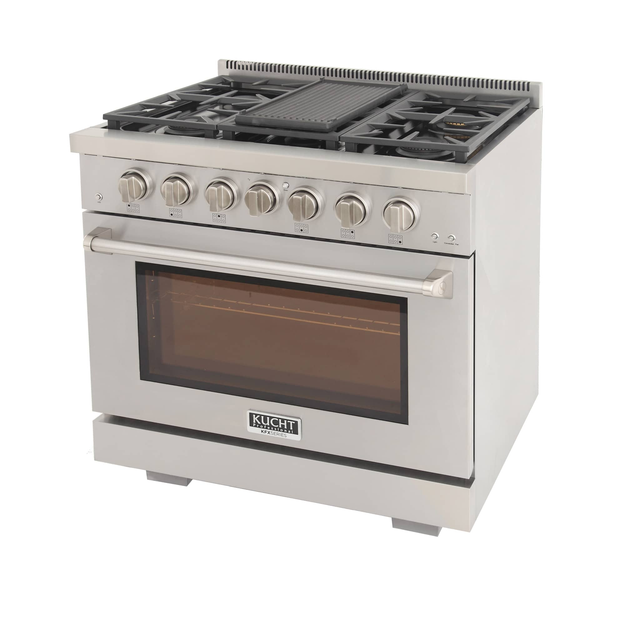 Kucht 36-Inch 5.2 cu ft. Gas Range KFX360