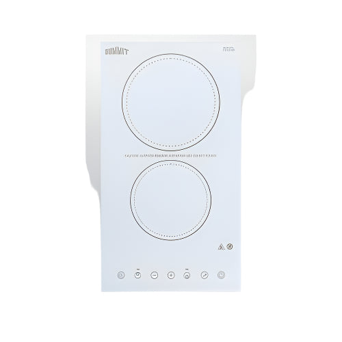 Summit 15" Wide 230V 2-Burner Radiant Cooktop