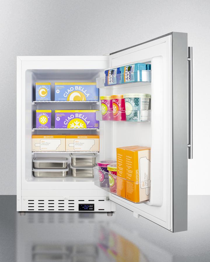 Summit 20" Wide Built-In All-Freezer ADA Compliant