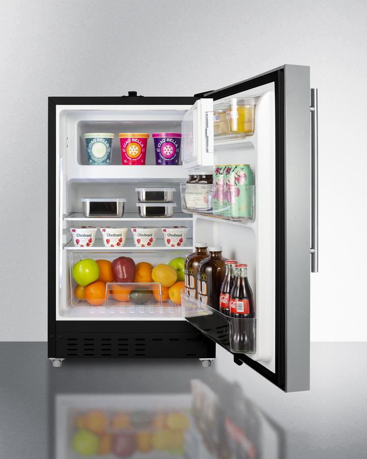 Summit 20" Wide Built-in Refrigerator-Freezer ADA Compliant