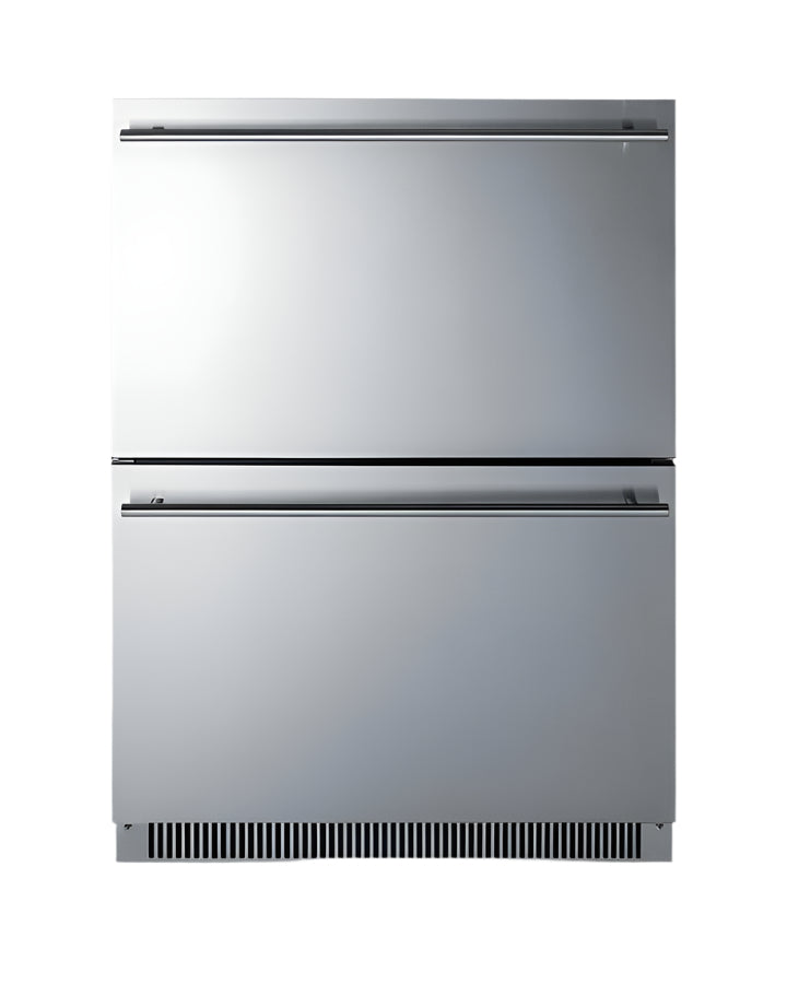 Summit 24" Wide 2-Drawer All-Refrigerator ADA Compliant