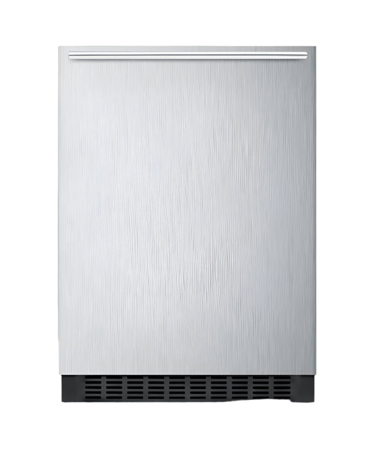 Summit 24" Wide Frost-Free Built-In All-Refrigerator With Horizontal Handle