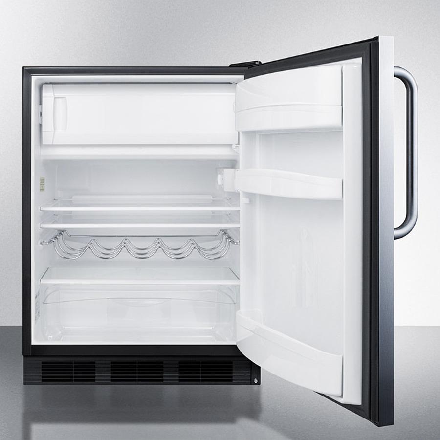 Summit 24" Wide Refrigerator-Freezer ADA Compliant