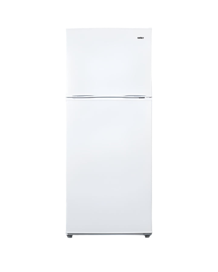 Summit 24" Wide Top Mount Refrigerator-Freezer With Icemaker
