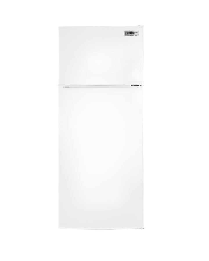 Summit 24" Wide Top Mount Refrigerator-Freezer With Icemaker