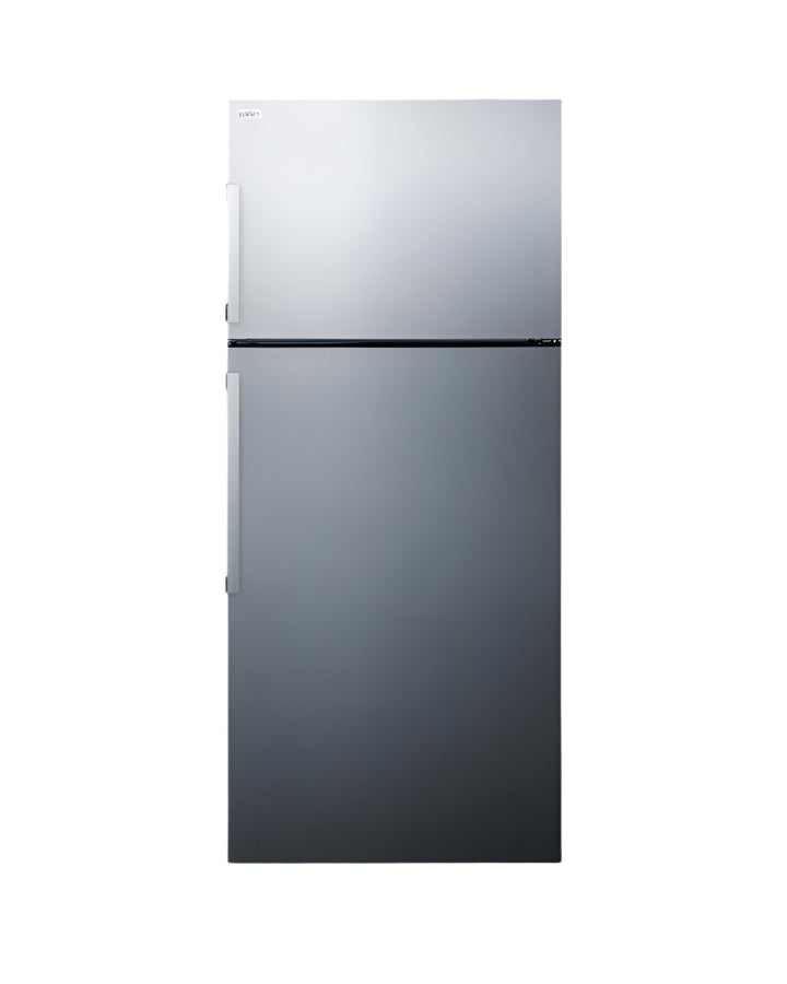 Summit 28" Wide Top Mount Refrigerator-Freezer With Icemaker