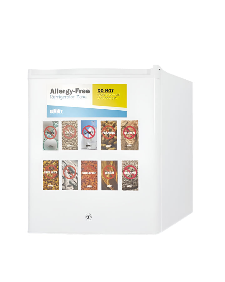 Summit Compact Allergy-Free All-Refrigerator
