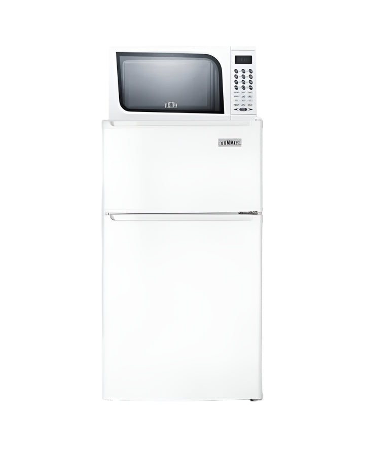 Summit Refrigerator-Freezer-Microwave Combination Unit With Cycle Defrost - MRF351W