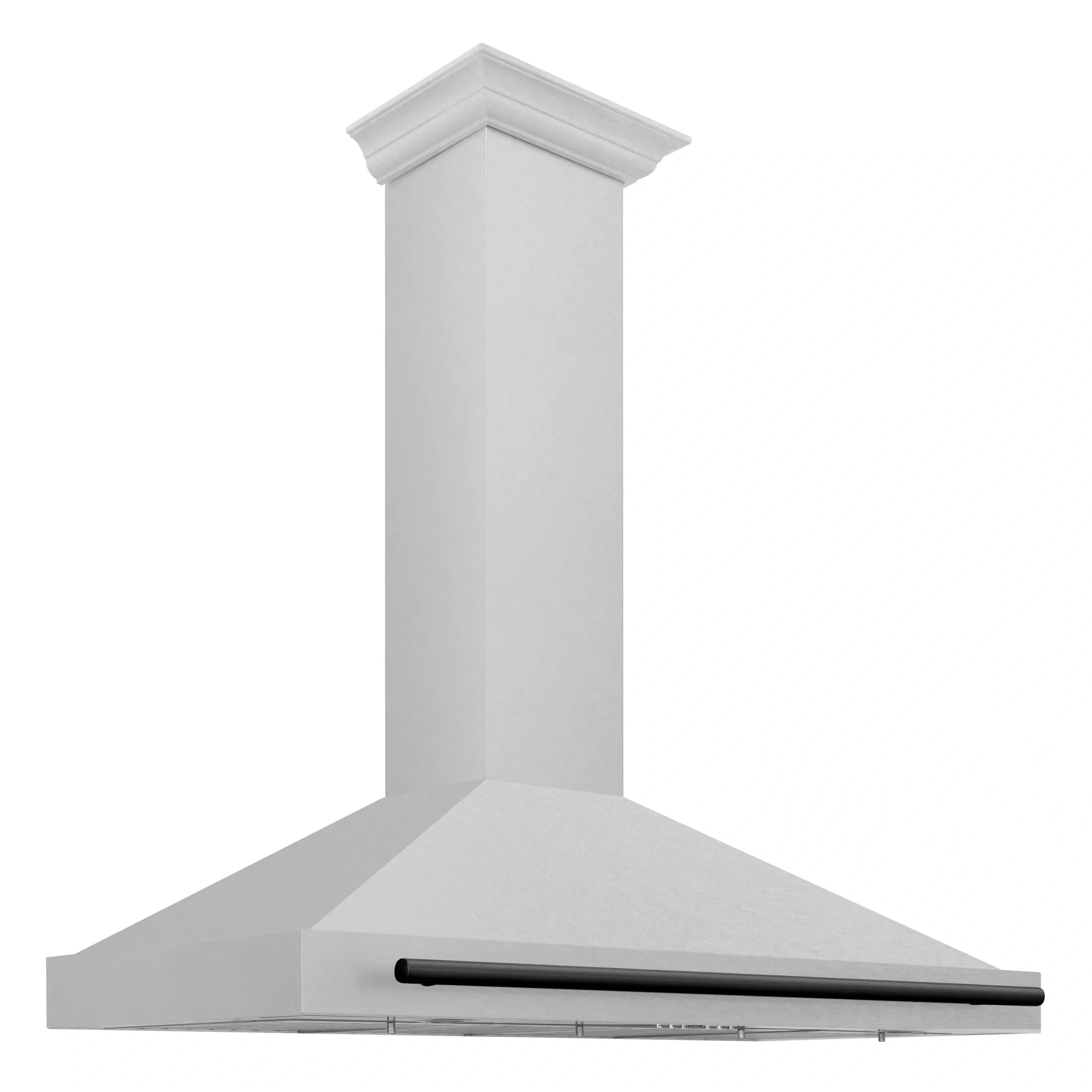 ZLINE 48" Autograph Edition DuraSnow® Stainless Steel Range Hood with DuraSnow® Stainless Steel Shell KB4SNZ-48
