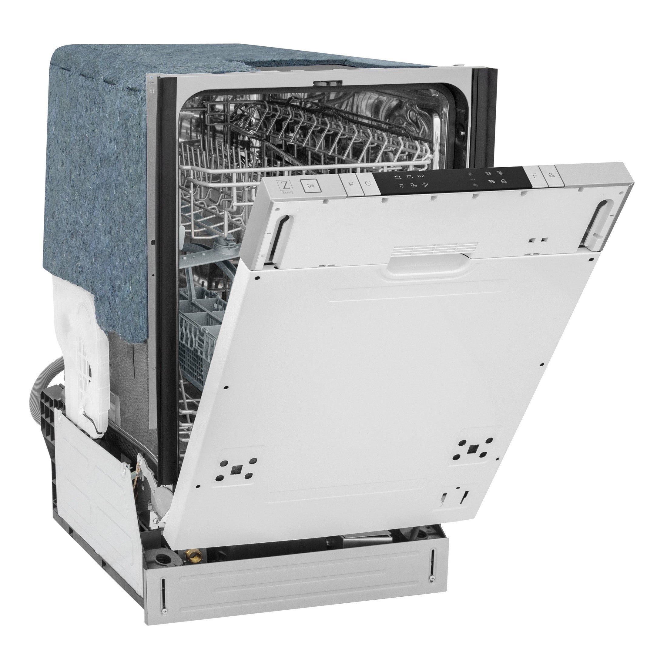 ZLINE 18" Top Control Dishwasher in Custom Panel