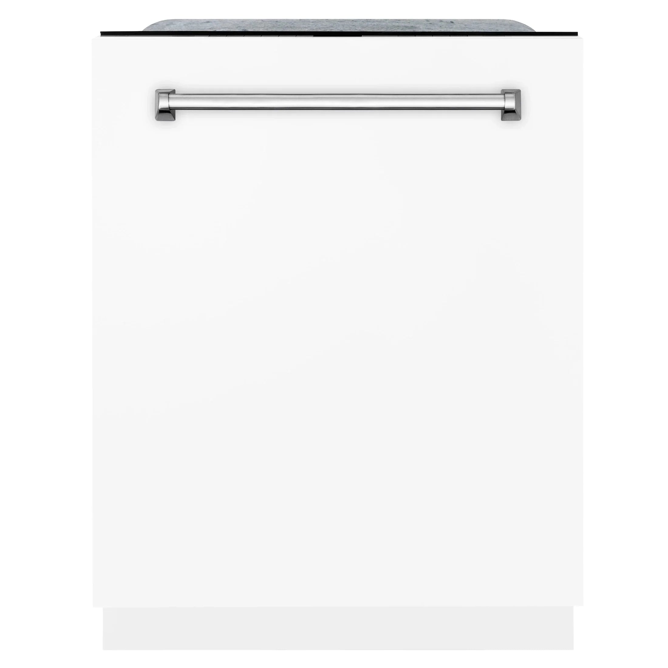 ZLINE 24" Monument Series 3rd Rack Top Touch Control Dishwasher in Custom Panel Ready with Stainless Steel Tub, 45dBa - DWMT-24