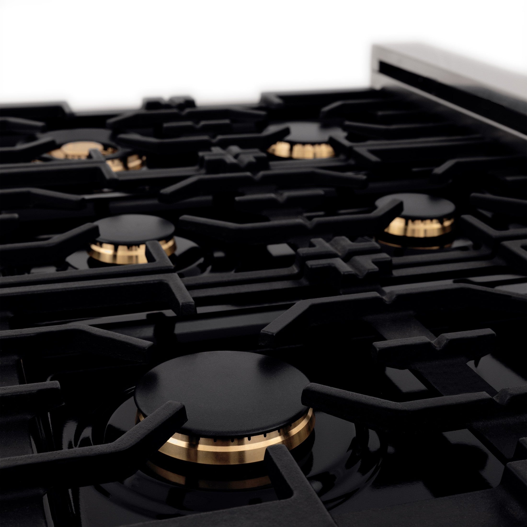 ZLINE 30" 4.0 cu. ft. Range with Gas Stove and Gas Oven in DuraSnow Stainless Steel with Accents