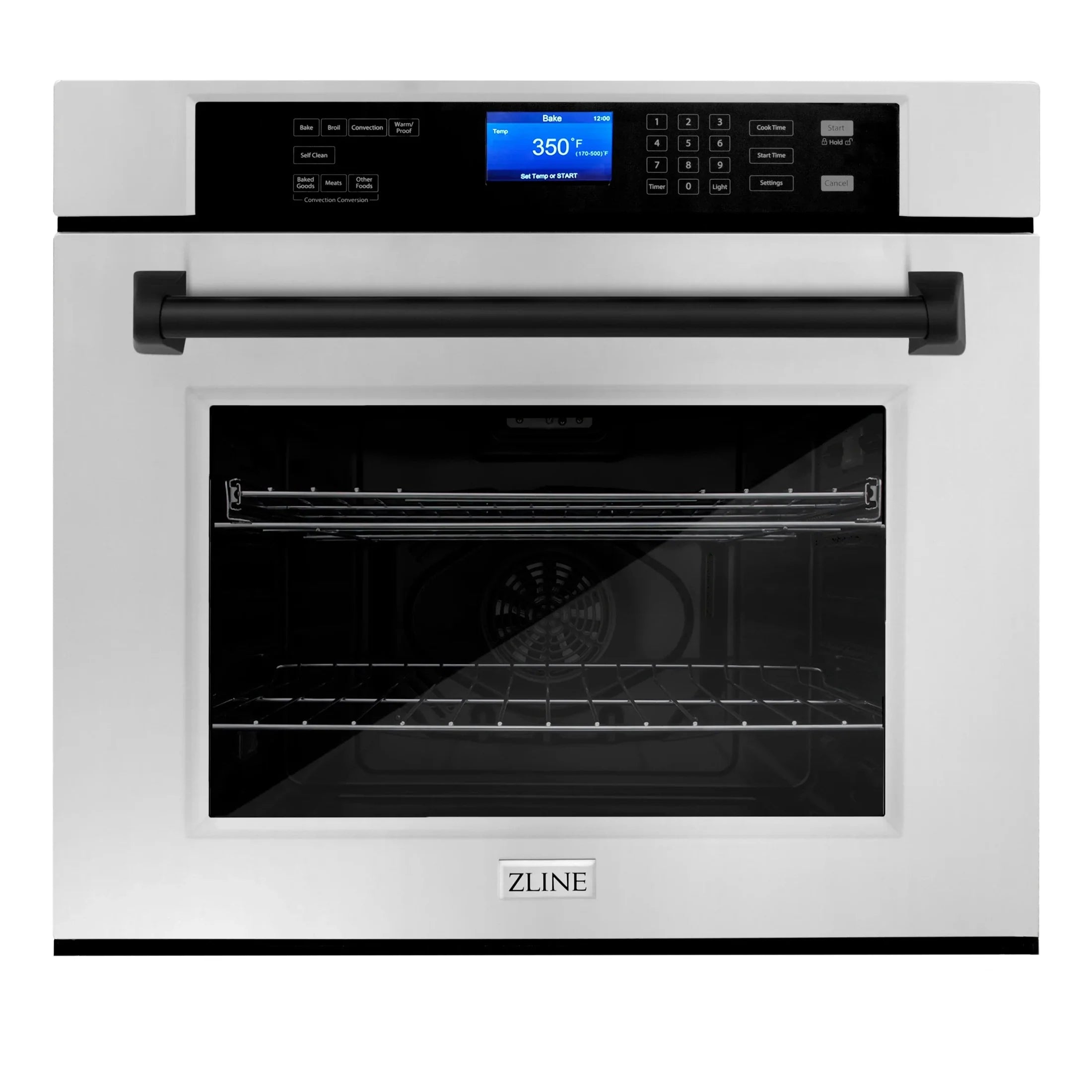 ZLINE 30" Autograph Edition Single Wall Oven with Self Clean and True Convection in Stainless Steel