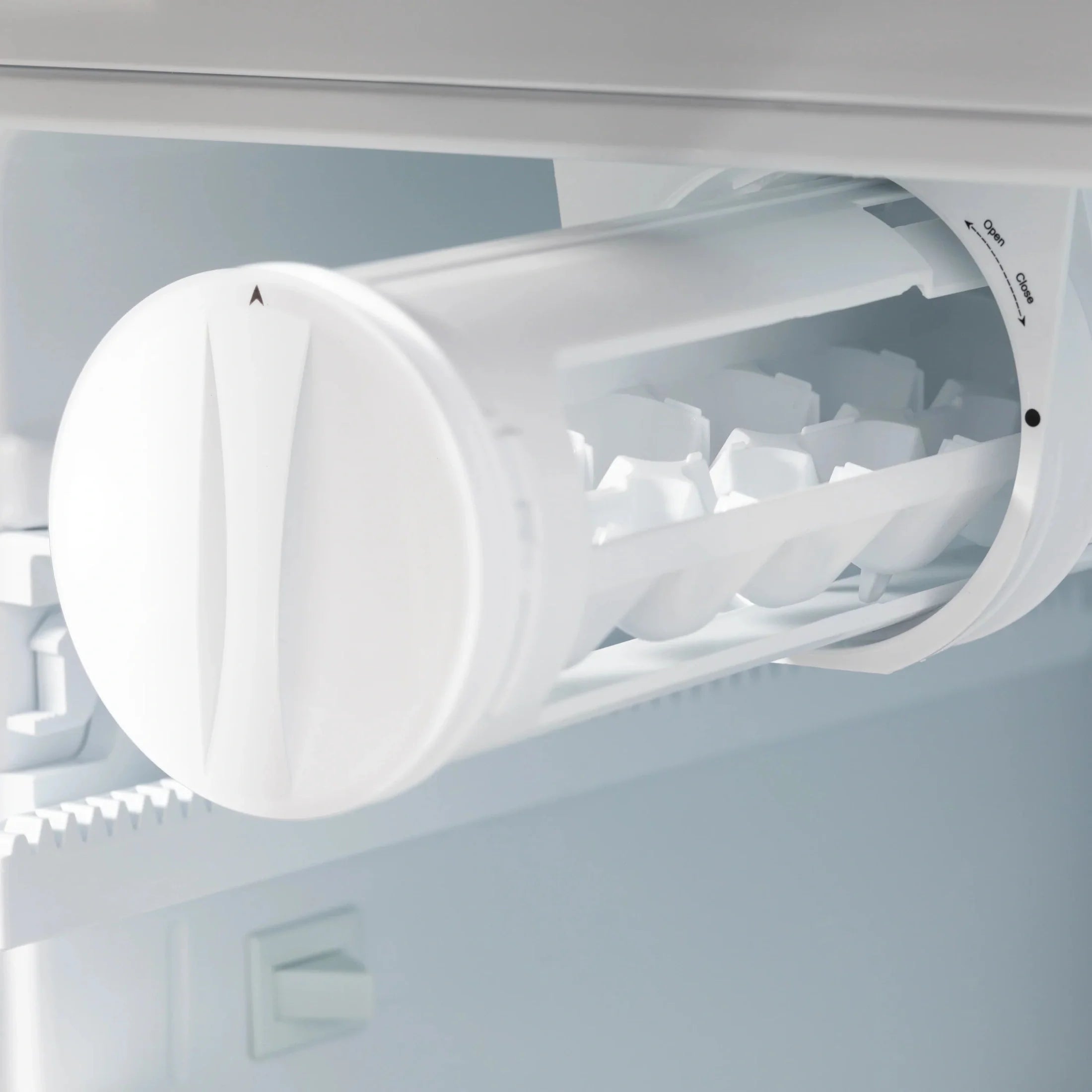 ZLINE 36" Autograph Edition 22.5 cu. ft Freestanding French Door Refrigerator with Ice Maker in Fingerprint Resistant Black Stainless Steel with Accents