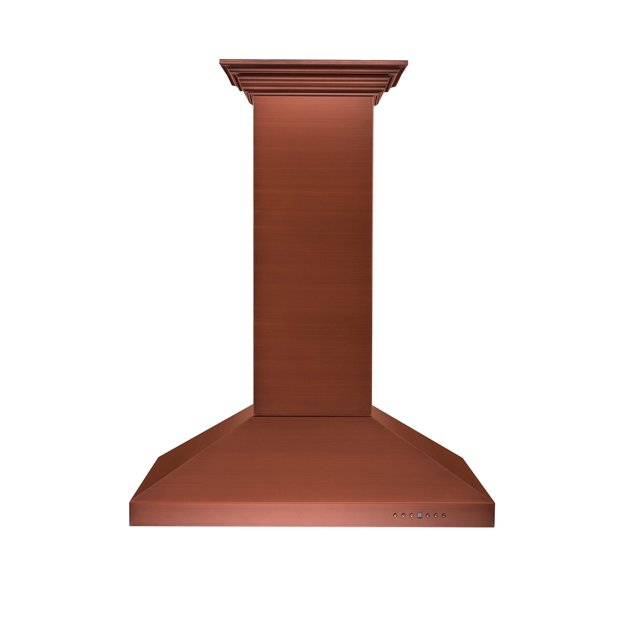 ZLINE 36 in. Designer Series Copper Island Mount Range Hood