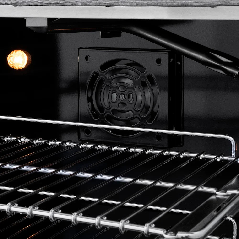 ZLINE 48 in. 6.7 cu. ft. 8 Burner Double Oven Gas Range in Stainless Steel