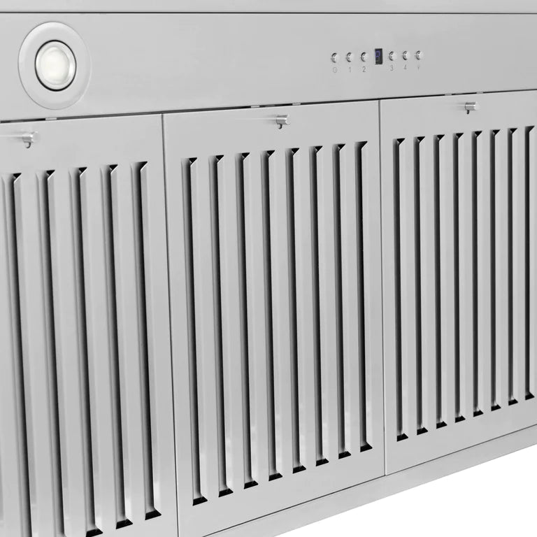 ZLINE 48 Inch Autograph Edition Stainless Steel Range Hood with Matte Black Handle, 8654STZ-48-MB