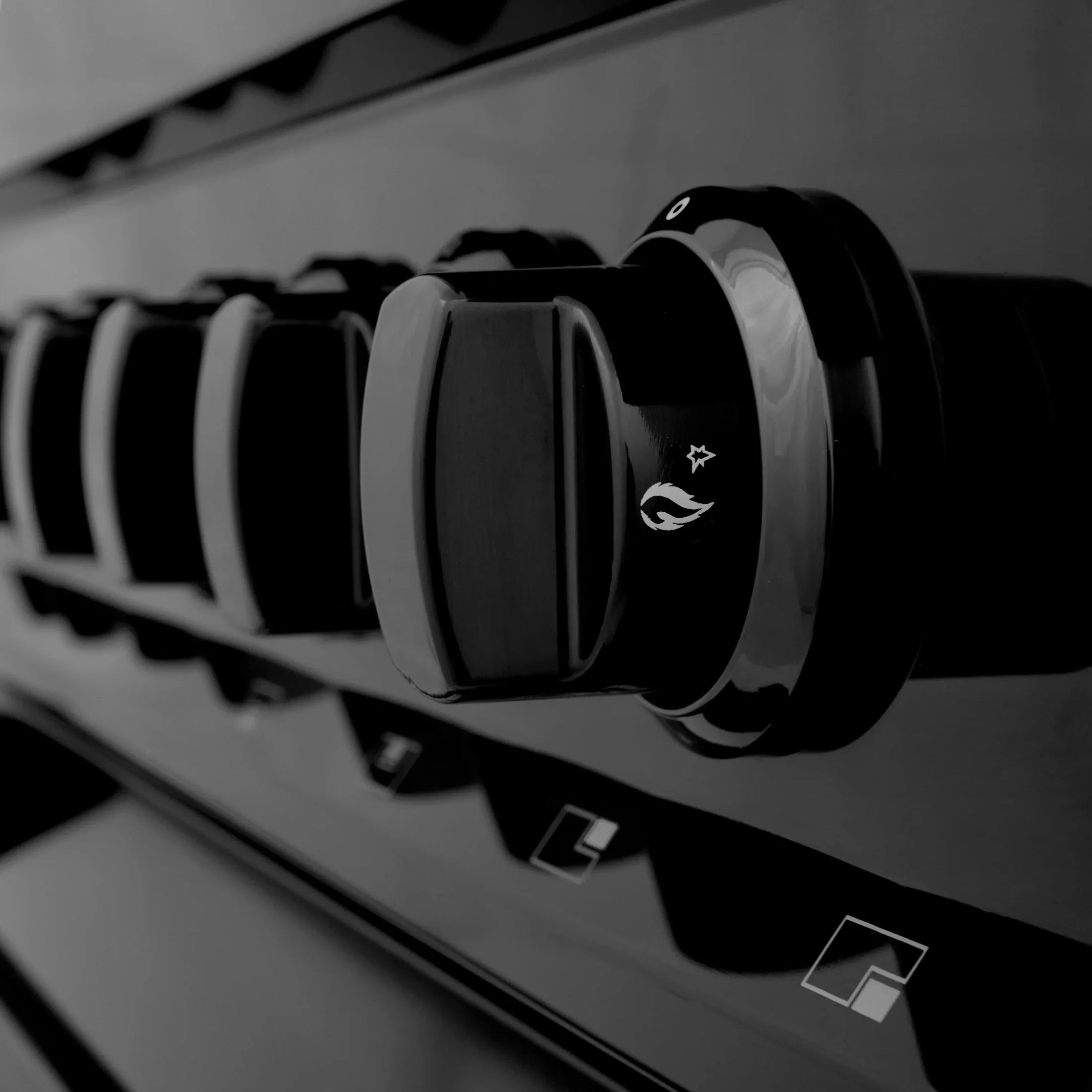 ZLINE 60" 7.4 cu. ft. Dual Fuel Range with Gas Stove and Electric Oven in Black Stainless Steel with Brass Burners