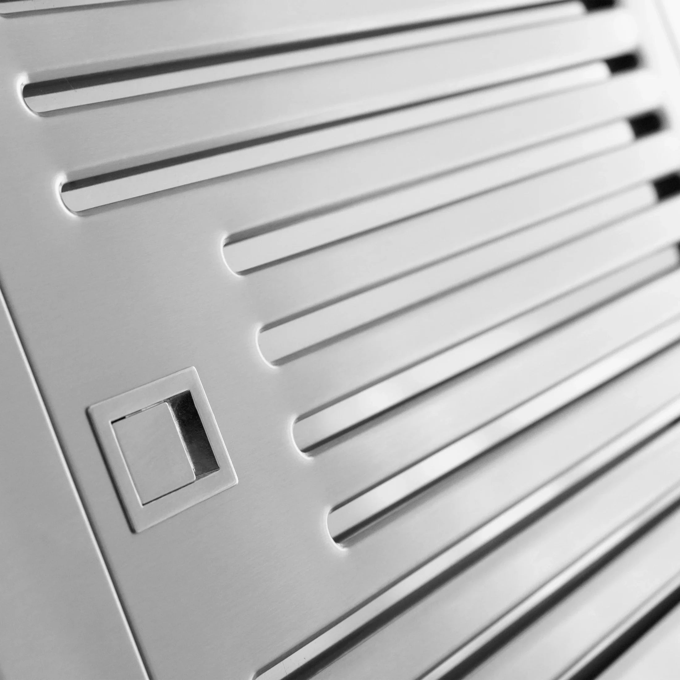 ZLINE Alpine Series Convertible Island Mount Range Hood in Stainless Steel