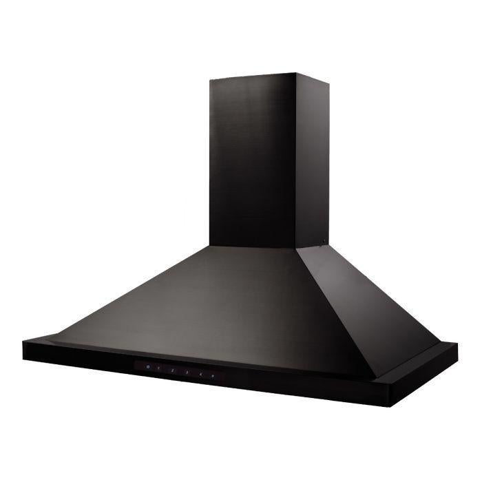 ZLINE Appliance Package - 30 in. Dual Fuel Range, Range Hood, Microwave Drawer, Refrigerator in Black Stainless - 4KPR-RABRH30-MW