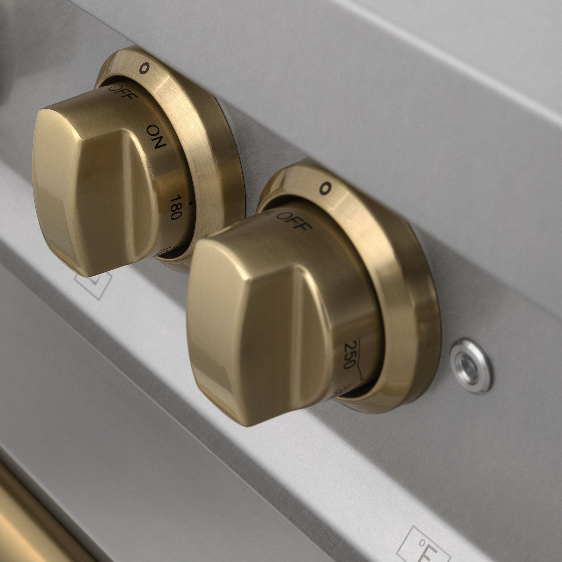 ZLINE Autograph Edition 36" 4.6 cu. ft. Dual Fuel Range with Gas Stove and Electric Oven in DuraSnow Stainless Steel with Accents