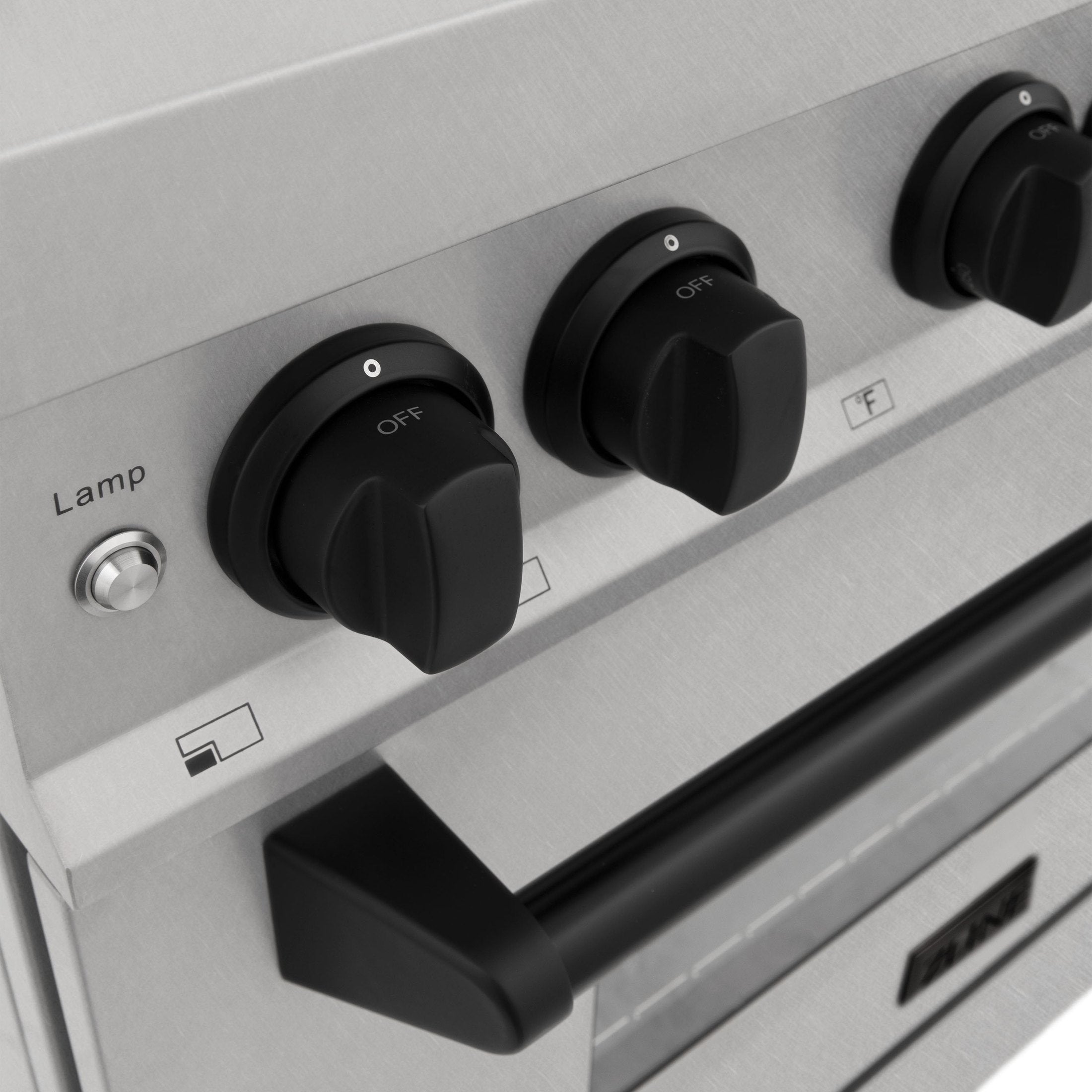 ZLINE Autograph Edition 36" 4.6 cu. ft. Dual Fuel Range with Gas Stove and Electric Oven in DuraSnow Stainless Steel with Accents